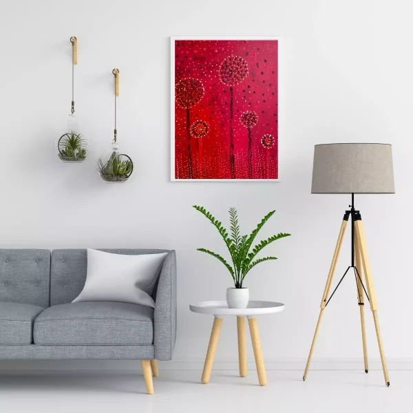 Red is Missing Tosca Lahiri Artist Mockup 3